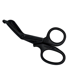 All Black EMT Trauma Shears with Non-Stick Stainless Steel Blades Blunt Tip Medical Scissors for Paramedic Ambulance Supplies