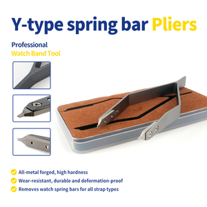 Stainless Steel Watch Tweezers Y-Shaped Tool