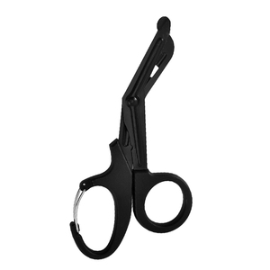 Industrial Grade Black Handle Non Stick Medical Scissors