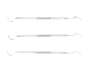 Dental Probes Explorer Curette Endo Periodontal Double-Ended Instruments Set