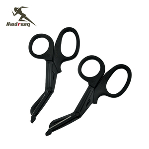 Wholesale High Quality Medical Trauma Shears Stainless Steel Plastic Handle Bandage Scissors for First Aid Nursing Kit