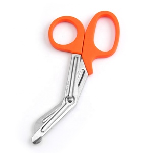 Mini First Aid Scissors Stainless Steel Angled Blade Rounded Safety Tip